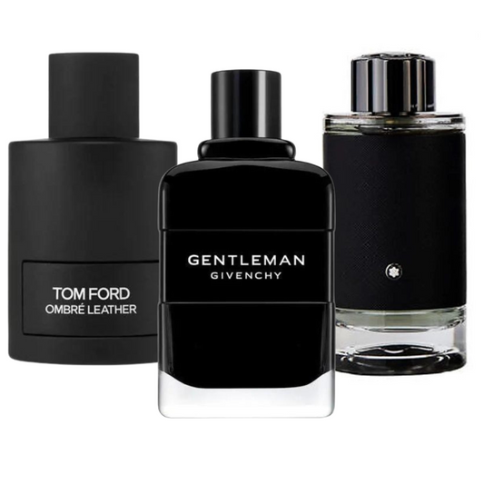 Special Offer 3 Perfumes - Tom Ford Ombre Leather, Givenchy Gentleman, and Montblanc Explorer 100ml