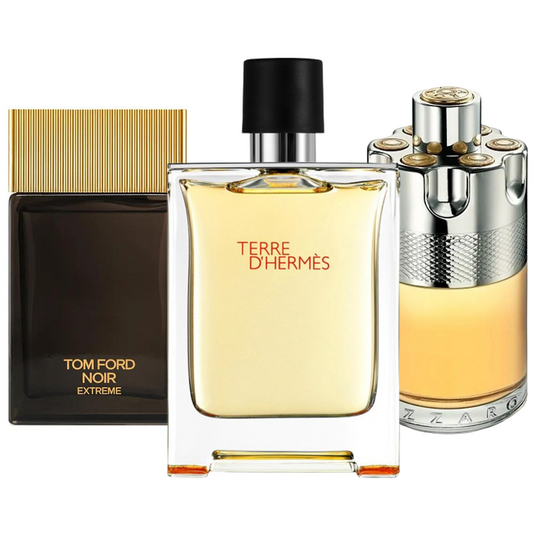 Special Offer 3 Perfumes - Terre de’Herme, Azzaro Wanted,and Tom Ford Noir Extreme 100ml